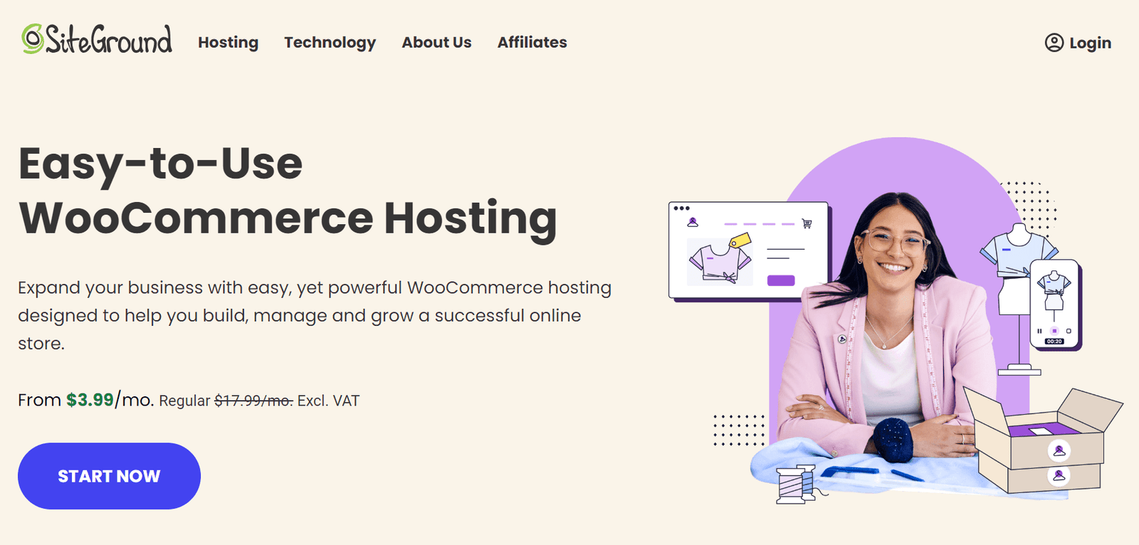 siteground WooCommerce Hosting